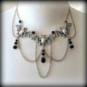 Beautiful bat necklace
